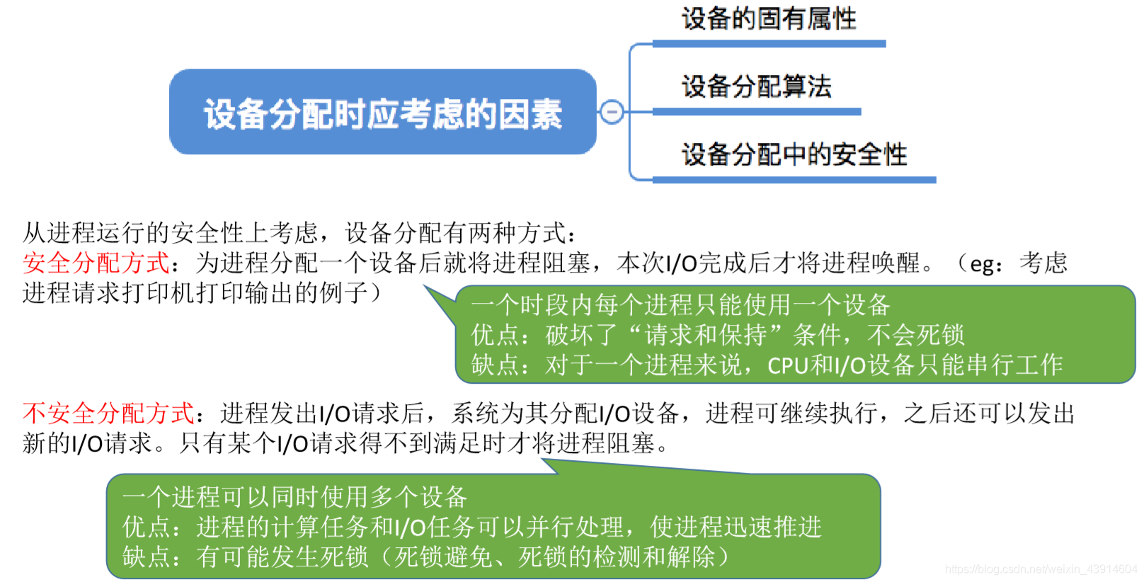 设备分配中的安全性