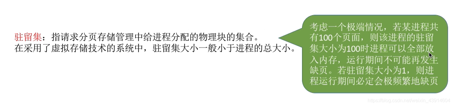 驻留集